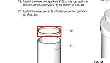Load image into Gallery viewer, Graco 24Z208 Kit,reservoir,a2800,oil,2.0l - highlighted in parts diagram
