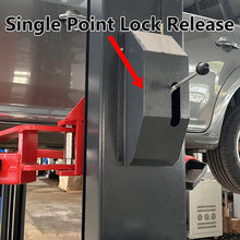 Load image into Gallery viewer, Katool KT-AS110D 11000 lbs. Clear Floor Two Post Lift, Direct Drive, Assym Arms