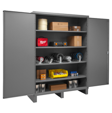 Load image into Gallery viewer, Durham 2506-4S-95 Cabinet, 16 Gauge, 4 Shelves, 60 X 24 X 84