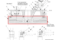 Load image into Gallery viewer, Graco 253218 Plate, Follower, Tof200, Mega-flo - highlighted in parts diagram