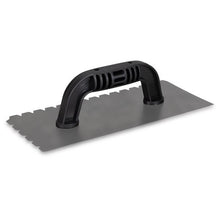 Load image into Gallery viewer, Marshalltown 253 1/4 X 1/4 X 7/16 200 Series Flat V-Notched Trowel (12/Pack)
