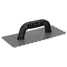 Load image into Gallery viewer, Marshalltown 254 5/16 X 5/16 X 7/16 200 Series Flat V- Notched Trowel (12/Pack)