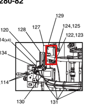 Load image into Gallery viewer, Graco 255381 Actuator,sensor,low/empty,painted - highlighted in parts diagram