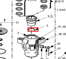 Load image into Gallery viewer, Graco 255511 Kit, Cmpl. Seal, L200ss - highlighted in parts diagram