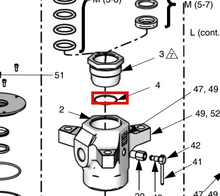 Load image into Gallery viewer, Graco 255512 Kit, Cmpl. Seal, L200sm - highlighted in parts diagram