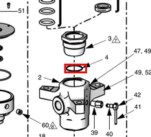 Load image into Gallery viewer, Graco 255515 Kit, Cmpl. Seal, L250ss - highlighted in parts diagram