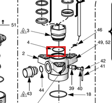 Load image into Gallery viewer, Graco 255520 Kit, Cmpl. Seal, L500sm - highlighted in parts diagram