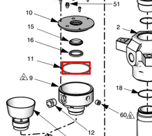 Load image into Gallery viewer, Graco 255527 Kit, Throat, L200cm/l200sm - highlighted in parts diagram