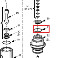Load image into Gallery viewer, Graco 255541 Kit, Intake, L200cs - highlighted in parts diagram