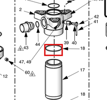 Load image into Gallery viewer, Graco 255565 Kit, Intake, L500cs - highlighted in parts diagram