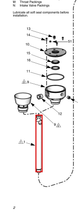 Load image into Gallery viewer, Graco 255573 Displacement Rod Kit- 250 CS and 250 SS Lowers - highlighted in parts diagram