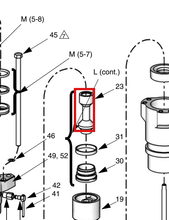 Load image into Gallery viewer, Graco 255589 Kit, Prime Rod L500ss - highlighted in parts diagram