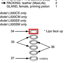 Load image into Gallery viewer, Graco 255590 Kit, Prime Rod L500sm - highlighted in parts diagram