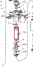 Load image into Gallery viewer, Graco 255592 Kit, Cylinder, L100cm - highlighted in parts diagram