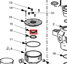 Load image into Gallery viewer, Graco 255593 Kit, Cylinder, L200cs/l200ss - highlighted in parts diagram