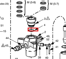 Load image into Gallery viewer, Graco 255604 Kit, Outlet L100cs/l100cm - highlighted in parts diagram