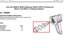 Load image into Gallery viewer, Graco 255885 Kit, Accessory, Filter, Sdm/sdp - highlighted in parts diagram