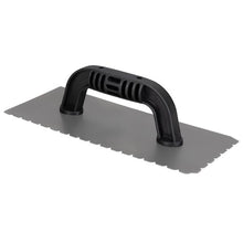 Load image into Gallery viewer, Marshalltown 255 3/16 X 7/32 X 25/64 200 Series Flat V-Notched Trowel (12/Pack)
