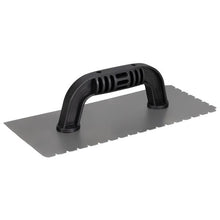Load image into Gallery viewer, Marshalltown 255 3/16 X 7/32 X 25/64 200 Series Flat V-Notched Trowel (12/Pack)