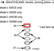 Load image into Gallery viewer, Graco 256865 Kit, Intake, L100ss - highlighted in parts diagram