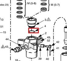 Load image into Gallery viewer, Graco 256866 Kit,complete Seal, L100ss - highlighted in parts diagram