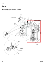Load image into Gallery viewer, Graco 257377 Kit,pump Outlet, Check, Sst, 100 - highlighted in parts diagram