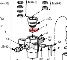 Load image into Gallery viewer, Graco 257561 Kit, Outlet, L060/l100 Ss/sm - highlighted in parts diagram