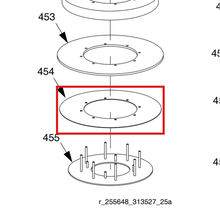 Load image into Gallery viewer, Graco 257683 KIT, WIPER PE MAIN - item 454 highlighted in the Graco 3A5379EN-B parts diagram
