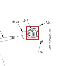 Load image into Gallery viewer, Graco 258768 Kit,housing,hyd Rod Seals - highlighted in parts diagram