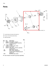 Load image into Gallery viewer, Graco 258769 Kit,hyd Piston Assembly - highlighted in parts diagram