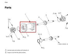 Load image into Gallery viewer, Graco 258835 Kit,hyd Cylinder, Replacement - highlighted in parts diagram