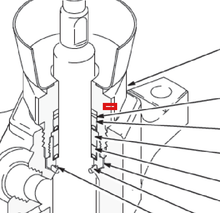 Load image into Gallery viewer, Graco 25A245 Kit, Packing Throat, 65 - highlighted in parts diagram