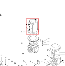 Load image into Gallery viewer, Graco 25A365 Kit,motor,ac,0.75hp,19.50 - highlighted in parts diagram