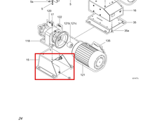 Load image into Gallery viewer, Graco 25B424 Kit,g/b Bracket (Poly) - highlighted in parts diagram