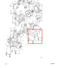 Load image into Gallery viewer, Graco 25B432 Kit,compressor Box (240v) - highlighted in parts diagram