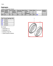Load image into Gallery viewer, Graco 25B438 Kit,diaphragm-h6 Tp - highlighted in parts diagram