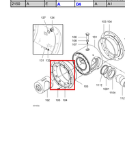 Load image into Gallery viewer, Graco 25B441 Kit,air Cover,sst Ind - highlighted in parts diagram