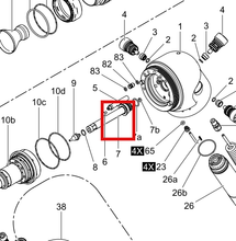 Load image into Gallery viewer, Graco 25C280 Kit,fluid Tube - highlighted in parts diagram
