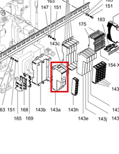 Load image into Gallery viewer, Graco 25D576 Kit,plc System San Unloaders - highlighted in parts diagram