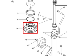 Load image into Gallery viewer, Graco 25D957 Kit,plate, Ram, Spu, Nitrile - highlighted in parts diagram