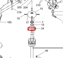 Load image into Gallery viewer, Graco 25D965 Kit,dust Cap, Cylinder, Spu - highlighted in parts diagram