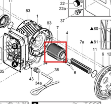 Load image into Gallery viewer, Graco 25F120 Kit,repair, Hall Sensor, 3 Ph - highlighted in parts diagram