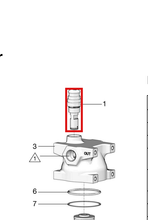Load image into Gallery viewer, Graco 25M213 Indicator - highlighted in parts diagram