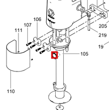 Load image into Gallery viewer, Graco 25M912 Kit,pump,6 - highlighted in parts diagram
