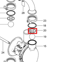 Load image into Gallery viewer, Graco 25P101 Kit,stop,ball,3250 - highlighted in parts diagram