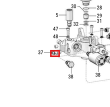 Load image into Gallery viewer, Graco 25P689 Kit, Check Valve, Cds - highlighted in parts diagram