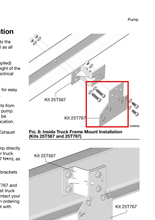 Load image into Gallery viewer, Graco 25T767 Kit, Bracket, Frame - highlighted in parts diagram