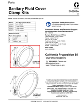 Load image into Gallery viewer, Graco 25T873 Clamp,1040,fluid Cover,acme - highlighted in parts diagram