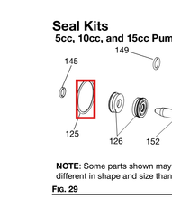 Load image into Gallery viewer, Graco 25U632 Kit,cartridge,repair,075 - highlighted in parts diagram