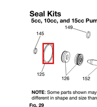 Load image into Gallery viewer, Graco 25U647 Kit,retainer,repair,065 - highlighted in parts diagram